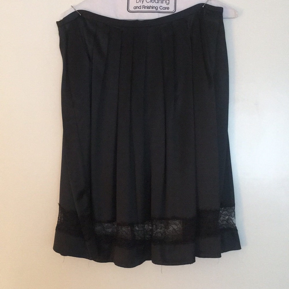 3.1 Phillip Lim silk w/ lace inset skirt